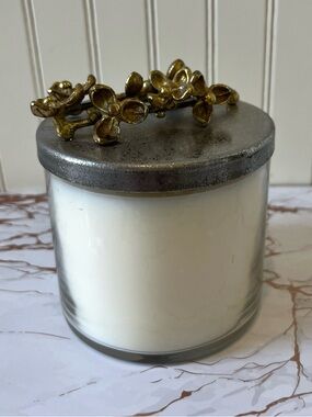 MICHAEL ARAM BITTERSWEET CANDLE | LUXURY CANDLE | METSL SCULPTURED LID | NEW